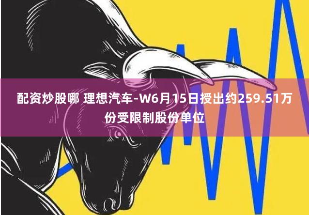 配资炒股哪 理想汽车-W6月15日授出约259.51万份受限制股份单位