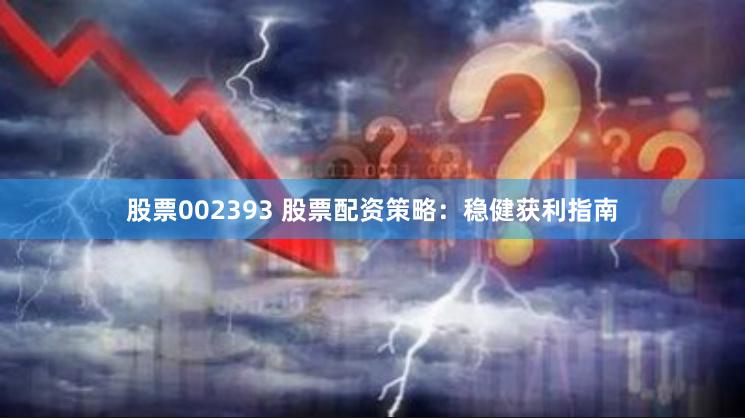 股票002393 股票配资策略：稳健获利指南
